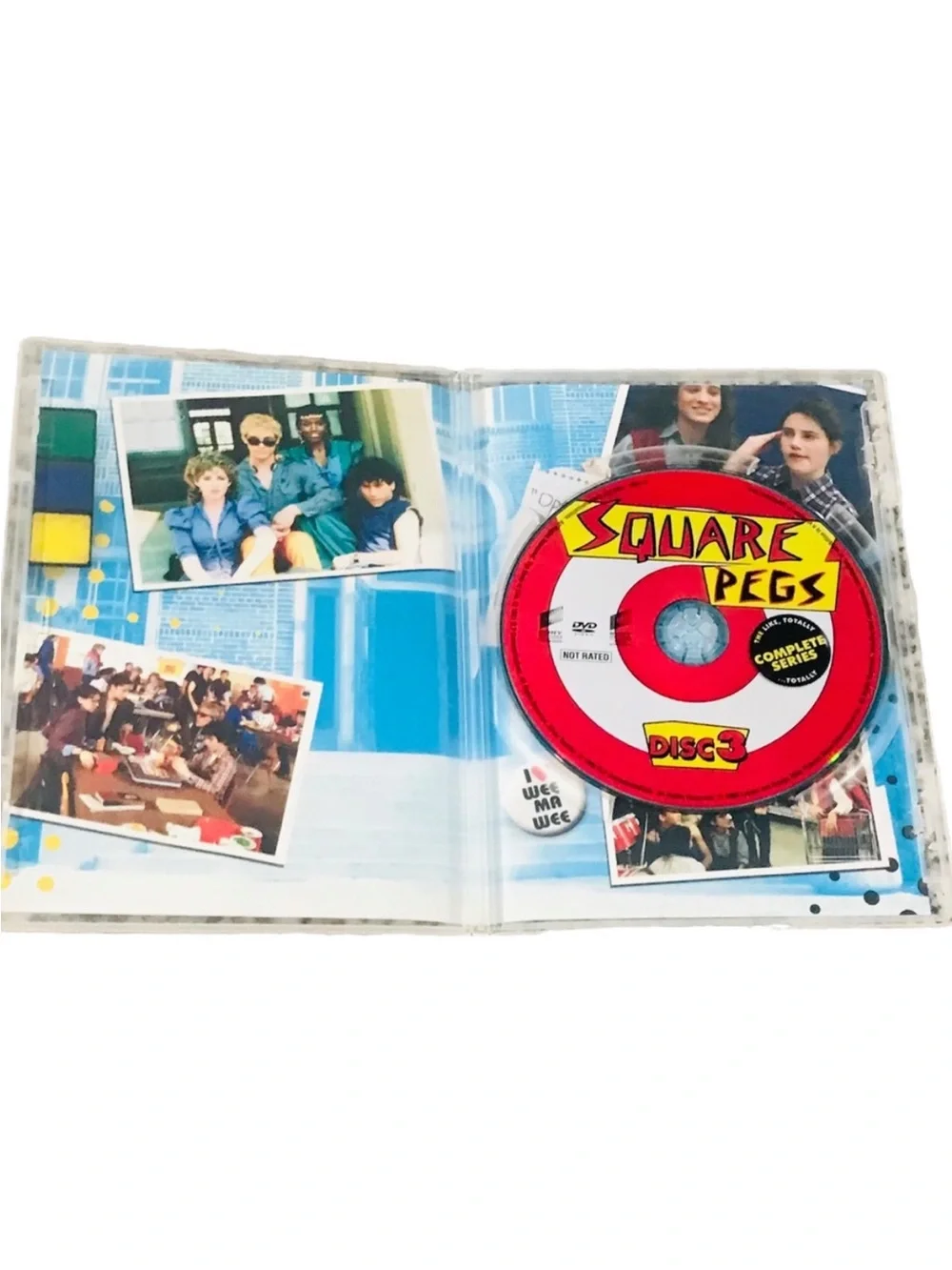 1980's Classic Tv Show Square Pegs Complete Series DVD Set